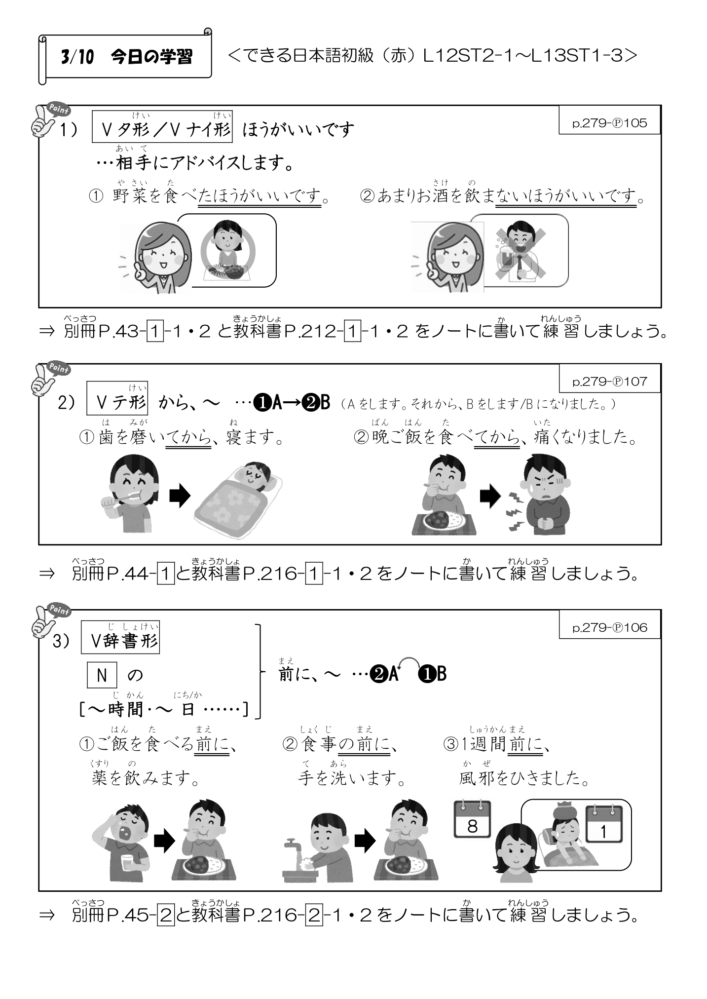 初級Ⅰの皆さんへ